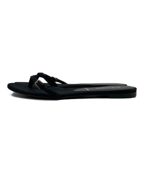 JIL SANDER（ジルサンダー）JIL SANDER (ジルサンダー) サンダル ブラック サイズ:22.5cmの古着・服飾アイテム