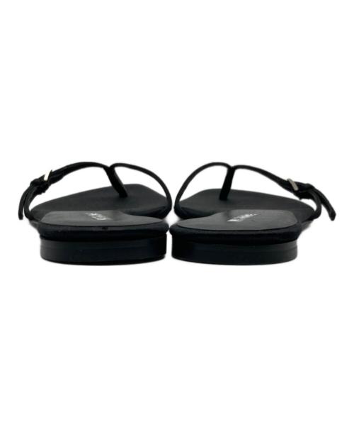 JIL SANDER（ジルサンダー）JIL SANDER (ジルサンダー) サンダル ブラック サイズ:22.5cmの古着・服飾アイテム