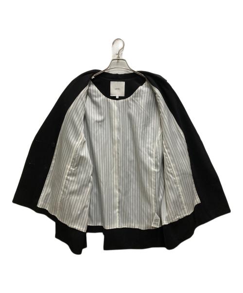 UN3D.（アンスリード）UN3D. (アンスリード) ニットドッキングジャケット ブラック×カーキ サイズ:36の古着・服飾アイテム