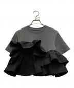 Bibiy.ビビィ）の古着「DORA PEPUEAMU TEE」｜グレー