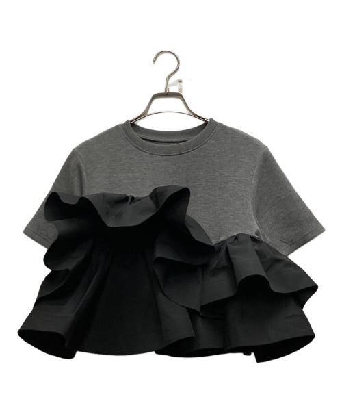 Bibiy.（ビビィ）Bibiy. (ビビィ) DORA PEPUEAMU TEE グレー サイズ:Fの古着・服飾アイテム