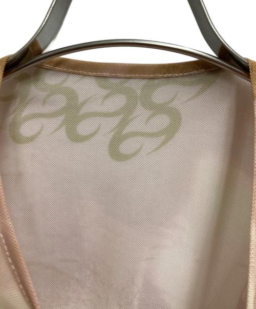 PARANOID（パラノイド）PARANOID (パラノイド) PEGADAS Mesh Blouse ベージュ サイズ:FREEの古着・服飾アイテム