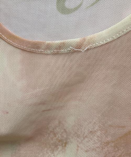 PARANOID（パラノイド）PARANOID (パラノイド) PEGADAS Mesh Blouse ベージュ サイズ:FREEの古着・服飾アイテム