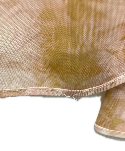 PARANOID（パラノイド）PARANOID (パラノイド) PEGADAS Mesh Blouse ベージュ サイズ:FREEの古着・服飾アイテム