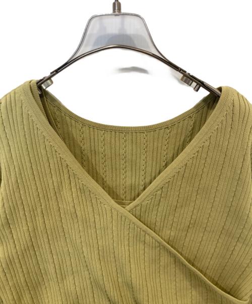 pinue（ピヌエ）pinue (ピヌエ) アンサンブルワンピース/ニットワンピース グリーン サイズ:表記無しの古着・服飾アイテム
