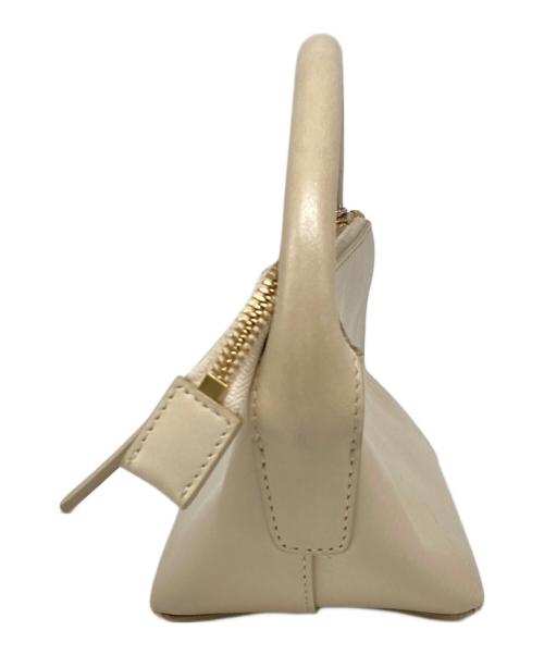 FRENZLAUER（フレンツラウアー）FRENZLAUER (フレンツラウアー) bowl mini bag ベージュの古着・服飾アイテム