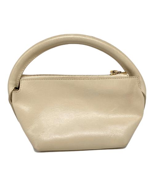 FRENZLAUER（フレンツラウアー）FRENZLAUER (フレンツラウアー) bowl mini bag ベージュの古着・服飾アイテム