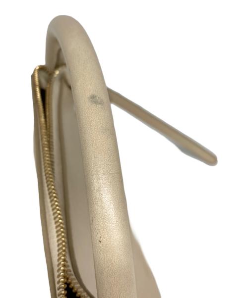 FRENZLAUER（フレンツラウアー）FRENZLAUER (フレンツラウアー) bowl mini bag ベージュの古着・服飾アイテム