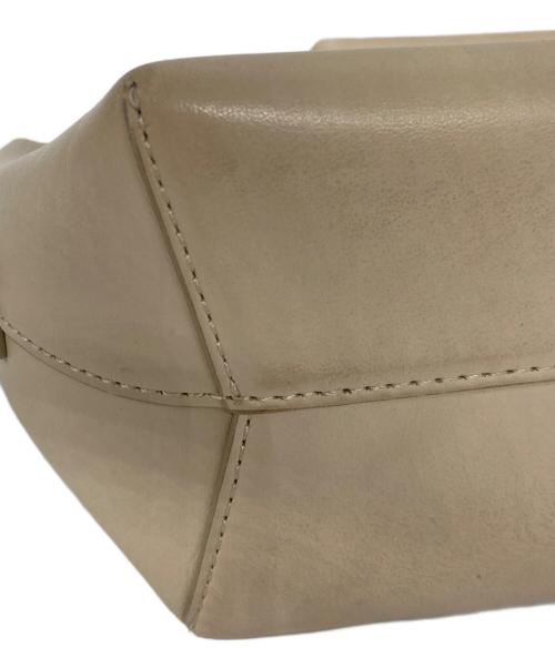 FRENZLAUER（フレンツラウアー）FRENZLAUER (フレンツラウアー) bowl mini bag ベージュの古着・服飾アイテム