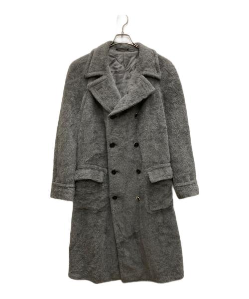 CORNELIANI（コルネリアーニ）CORNELIANI (コルネリアーニ) アルパカダブルチェスターコート グレー サイズ:50の古着・服飾アイテム