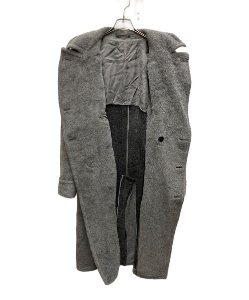 CORNELIANI（コルネリアーニ）CORNELIANI (コルネリアーニ) アルパカダブルチェスターコート グレー サイズ:50の古着・服飾アイテム