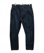 Vivienne Westwood×LEEヴィヴィアンウエストウッド×リー）の古着「立体裁断デニムパンツ」｜ブルー