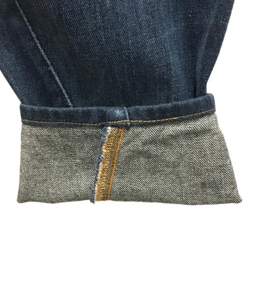 Vivienne Westwood（ヴィヴィアンウエストウッド）Vivienne Westwood (ヴィヴィアンウエストウッド) LEE (リー) 立体裁断デニムパンツ ブルー サイズ: 81cm (W32)の古着・服飾アイテム