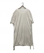 GROUND Yグラウンドワイ）の古着「Cotton Jersey A Tied Shirt」｜ホワイト
