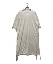 GROUND Y（グラウンドワイ）の古着「Cotton Jersey A Tied Shirt」｜ホワイト