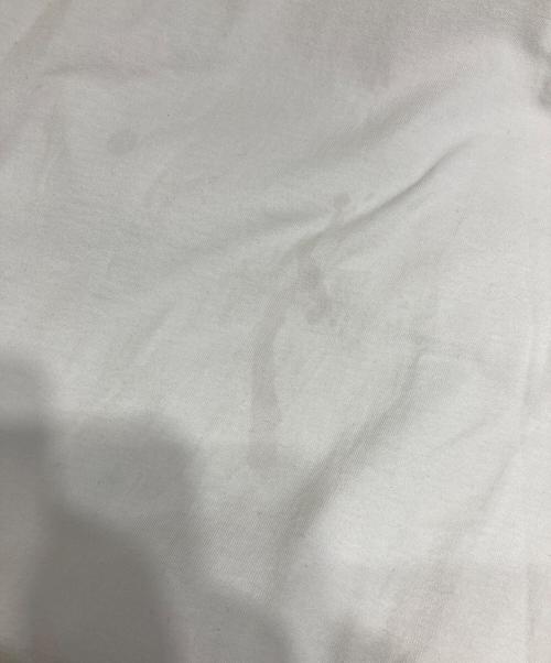 GROUND Y（グラウンドワイ）GROUND Y (グラウンドワイ) Cotton Jersey A Tied Shirt ホワイト サイズ:Lの古着・服飾アイテム