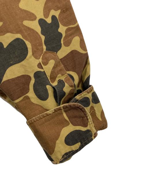 WOOLRICH（ウールリッチ）WOOLRICH (ウールリッチ) 80'S~90'S カモ柄 エポレット付きシャツ ベージュ サイズ:2XLの古着・服飾アイテム