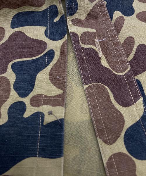 WOOLRICH（ウールリッチ）WOOLRICH (ウールリッチ) 80'S~90'S カモ柄 エポレット付きシャツ ベージュ サイズ:2XLの古着・服飾アイテム