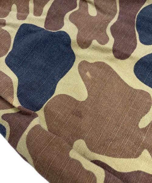 WOOLRICH（ウールリッチ）WOOLRICH (ウールリッチ) 80'S~90'S カモ柄 エポレット付きシャツ ベージュ サイズ:2XLの古着・服飾アイテム