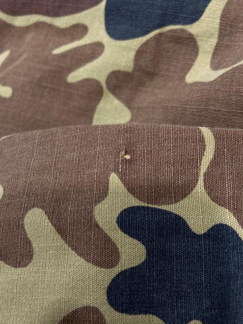 WOOLRICH（ウールリッチ）WOOLRICH (ウールリッチ) 80'S~90'S カモ柄 エポレット付きシャツ ベージュ サイズ:2XLの古着・服飾アイテム