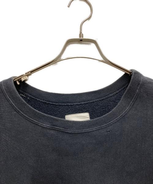 BOWWOW（バウワウ）BOWWOW (バウワウ) ZIP DAMAGED CREW SWEAT ネイビー サイズ:XLの古着・服飾アイテム