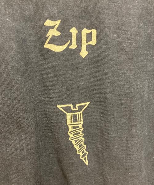 BOWWOW（バウワウ）BOWWOW (バウワウ) ZIP DAMAGED CREW SWEAT ネイビー サイズ:XLの古着・服飾アイテム