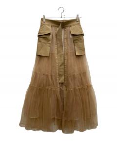中古・古着通販】la peau de gem (ラポドゥジェム) toggle blouse