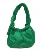 GANNIガニー）の古着「リボンハンドルバッグ」｜グリーン