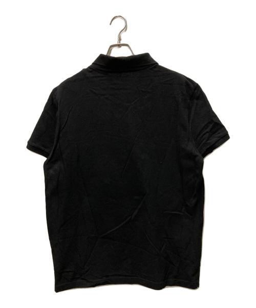 MONCLER（モンクレール）MONCLER (モンクレール) ポロシャツ ブラック サイズ:XLの古着・服飾アイテム