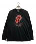 ROLLING STONES（ローリングストーンズ）の古着「00`SバンドL/S TEE」｜ブラック