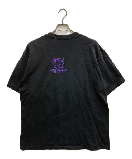 undertaker（アンダーテイカー）UNDERTAKER (アンダーテイカー) 90`SプロレスTEE ブラック サイズ:XLの古着・服飾アイテム