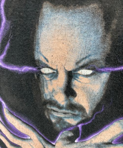 undertaker（アンダーテイカー）UNDERTAKER (アンダーテイカー) 90`SプロレスTEE ブラック サイズ:XLの古着・服飾アイテム
