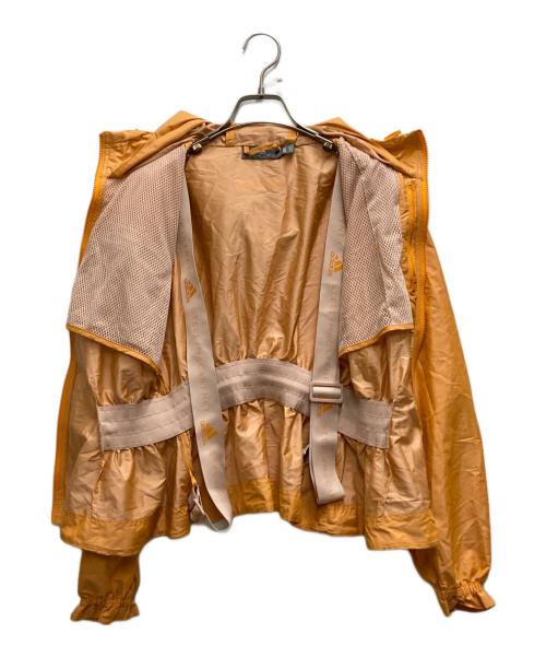 adidas（アディダス）adidas (アディダス) STELLA McCARTNEY (ステラマッカートニー) ナイロンジャケット オレンジ サイズ: 2XSの古着・服飾アイテム