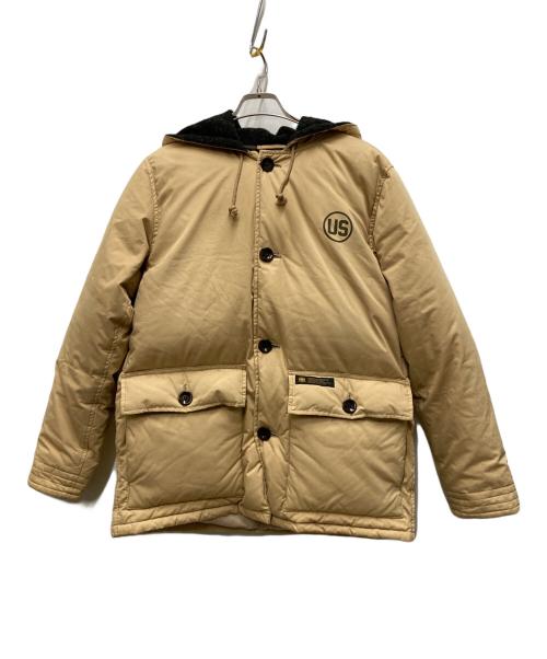 NEIGHBORHOOD（ネイバーフッド）NEIGHBORHOOD (ネイバーフッド) USダウンダウンジャケット ベージュ サイズ:Mの古着・服飾アイテム
