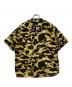 A BATHING APE (アベイシングエイプ) 1st Camo Baseball Shirt ベージュ サイズ:M：18000円