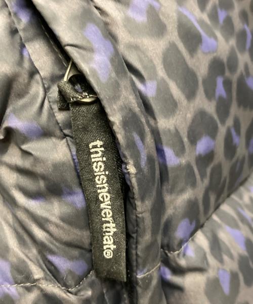 thisisneverthat（ディスイズネバーザット）thisisneverthat (ディスイズネバーザット) PERTEX TDownJacket ネイビー サイズ:Ｓの古着・服飾アイテム