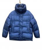 TATRASタトラス）の古着「モノグラムダウンジャケット」｜ブルー
