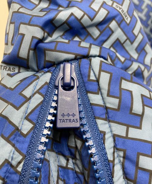 TATRAS（タトラス）TATRAS (タトラス) モノグラムダウンジャケット ブルー サイズ:1の古着・服飾アイテム