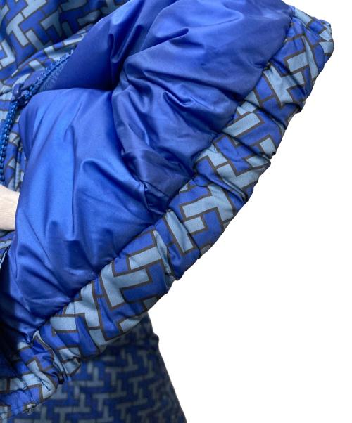 TATRAS（タトラス）TATRAS (タトラス) モノグラムダウンジャケット ブルー サイズ:1の古着・服飾アイテム