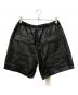 FORSOMEONE (フォーサムワン) TACTICS SHORTS LEATHER ブラック サイズ:48：30000円