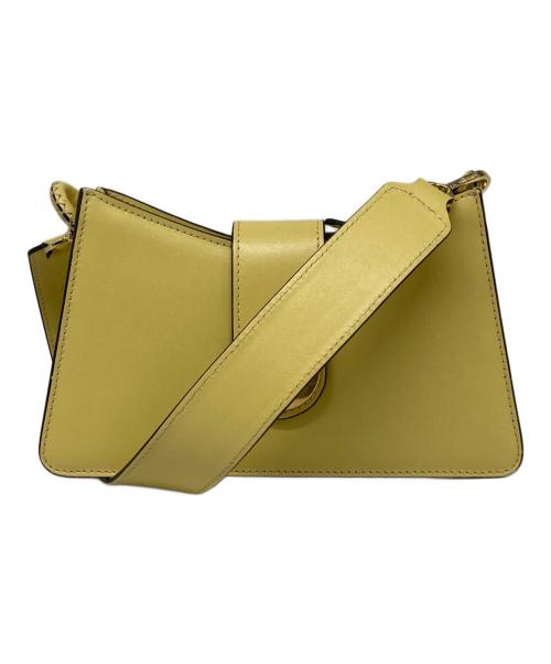 elleme（エレメ）elleme (エレメ) フラップバケット2WAYショルダーバッグ イエローの古着・服飾アイテム