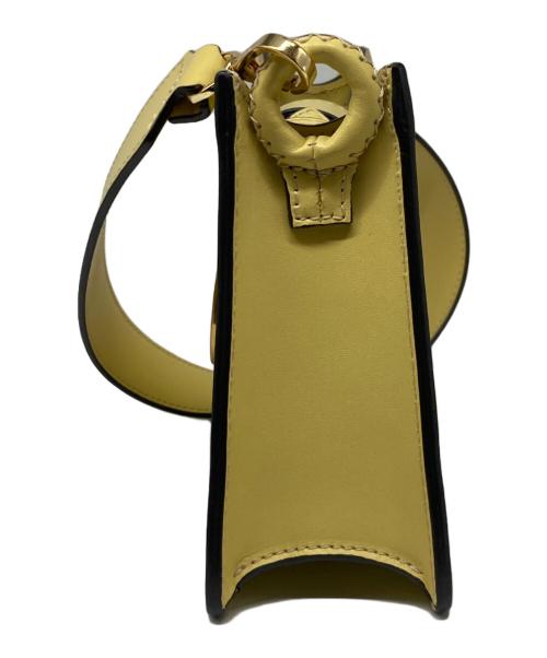 elleme（エレメ）elleme (エレメ) フラップバケット2WAYショルダーバッグ イエローの古着・服飾アイテム