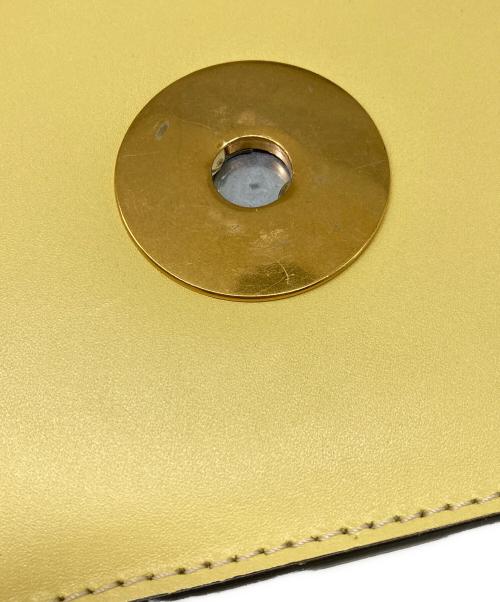 elleme（エレメ）elleme (エレメ) フラップバケット2WAYショルダーバッグ イエローの古着・服飾アイテム