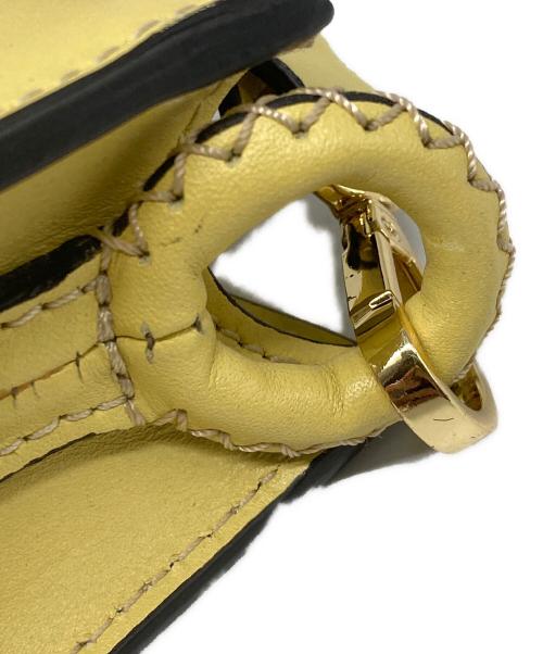 elleme（エレメ）elleme (エレメ) フラップバケット2WAYショルダーバッグ イエローの古着・服飾アイテム