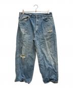 45Rフォーティファイブ・アール）の古着「ライ麦デニムのクロスビー5 遖加工」｜ブルー