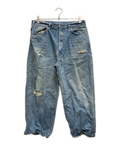 45R（フォーティファイブ・アール）45R (フォーティファイブ・アール) ライ麦デニムのクロスビー5 遖加工 ブルー サイズ:34の古着・服飾アイテム