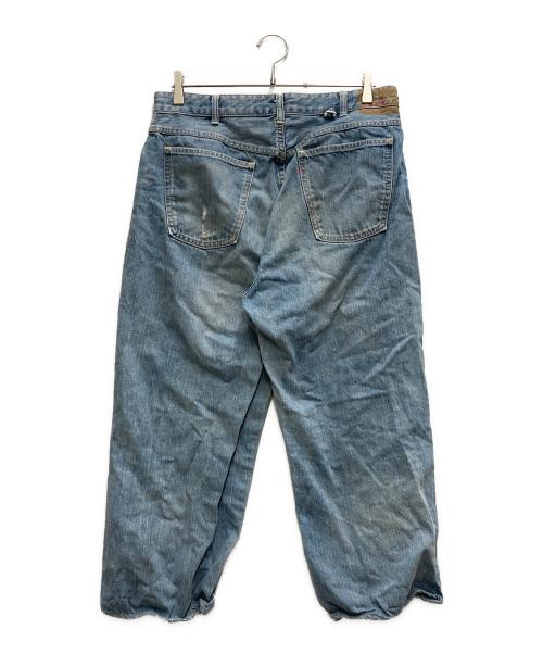 45R（フォーティファイブ・アール）45R (フォーティファイブ・アール) ライ麦デニムのクロスビー5 遖加工 ブルー サイズ:34の古着・服飾アイテム