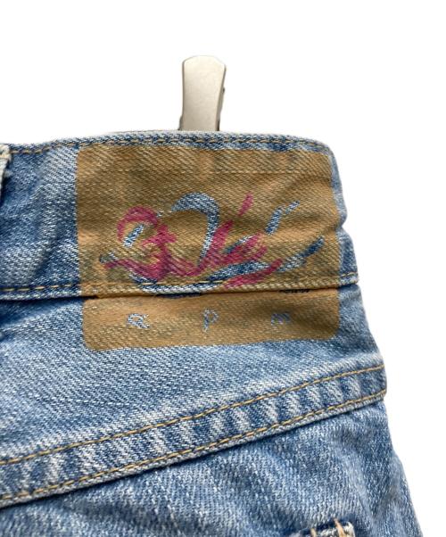 45R（フォーティファイブ・アール）45R (フォーティファイブ・アール) ライ麦デニムのクロスビー5 遖加工 ブルー サイズ:34の古着・服飾アイテム