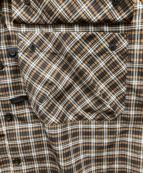 DAIWA PIER39（ダイワ ピア39）DAIWA PIER39 (ダイワ ピア39) Tech Regular Collar Shirts S/S ブラウン サイズ:Sの古着・服飾アイテム