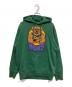 PALACE（パレス）の古着「BULLDOG HOOD」｜グリーン